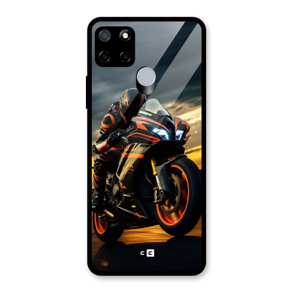 Evening Highway Glass Back Case for Realme C12