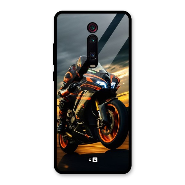 Evening Highway Glass Back Case for Redmi K20