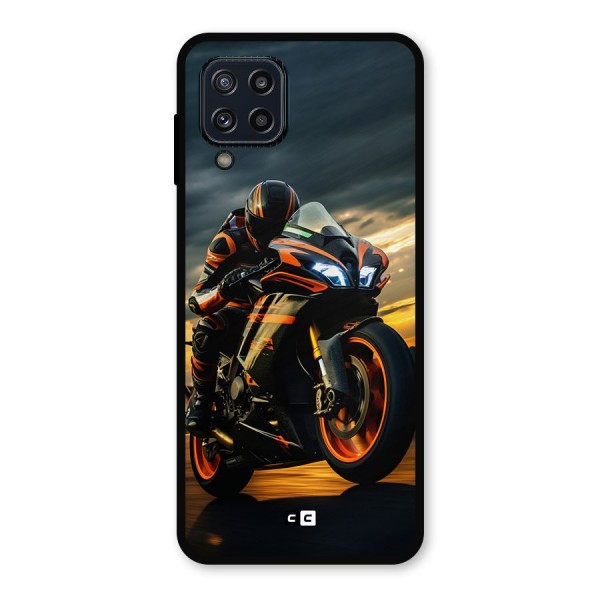 Evening Highway Metal Back Case for Galaxy M32