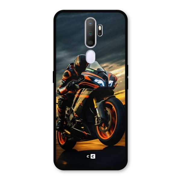 Evening Highway Metal Back Case for Oppo A5 (2020)