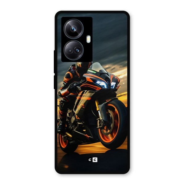 Evening Highway Metal Back Case for Realme 10 Pro Plus