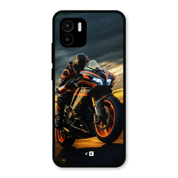 Evening Highway Metal Back Case for Redmi A2