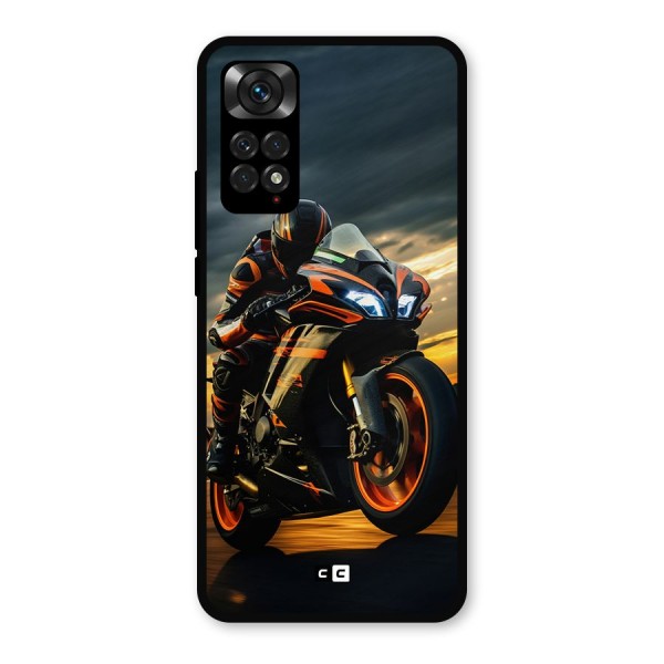 Evening Highway Metal Back Case for Redmi Note 11