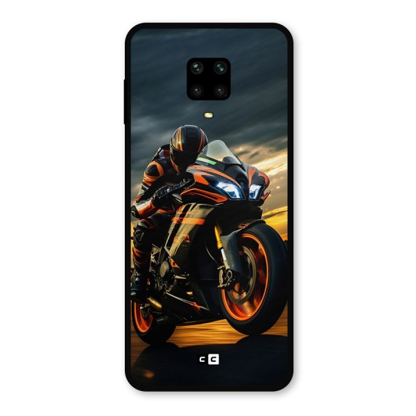 Evening Highway Metal Back Case for Redmi Note 9 Pro