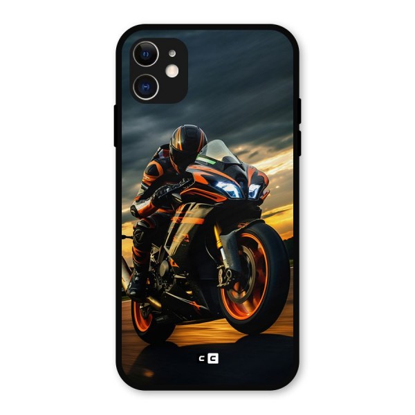 Evening Highway Metal Back Case for iPhone 11