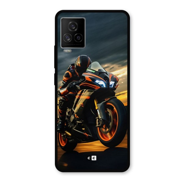 Evening Highway Metal Back Case for iQOO 7 Legend 5G