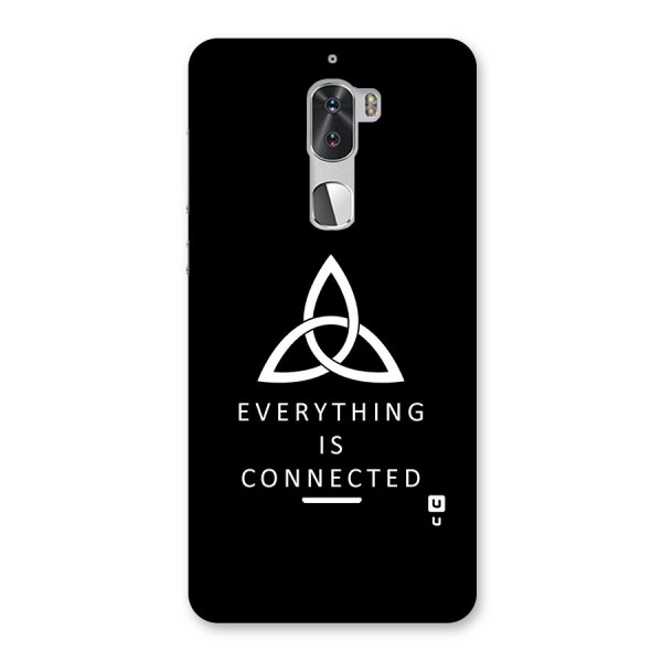 Everything is Connected Typography Back Case for Coolpad Cool 1