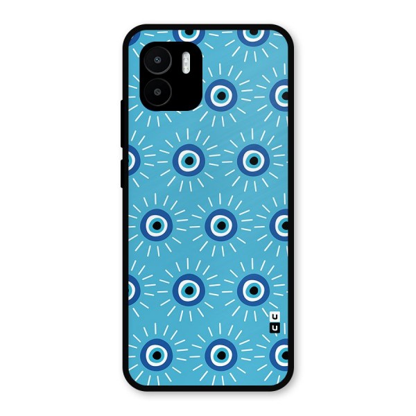 Evil Eves Away Metal Back Case for Redmi A2