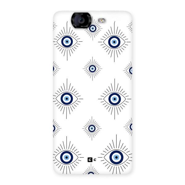 Evil Eye Wall Back Case for Canvas Knight A350