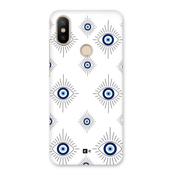 Evil Eye Wall Back Case for Mi A2