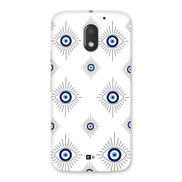 Evil Eye Wall Back Case for Moto E3 Power