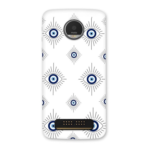 Evil Eye Wall Back Case for Moto Z Play