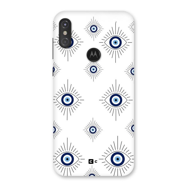 Evil Eye Wall Back Case for Motorola One Power