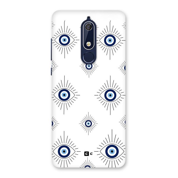 Evil Eye Wall Back Case for Nokia 5.1