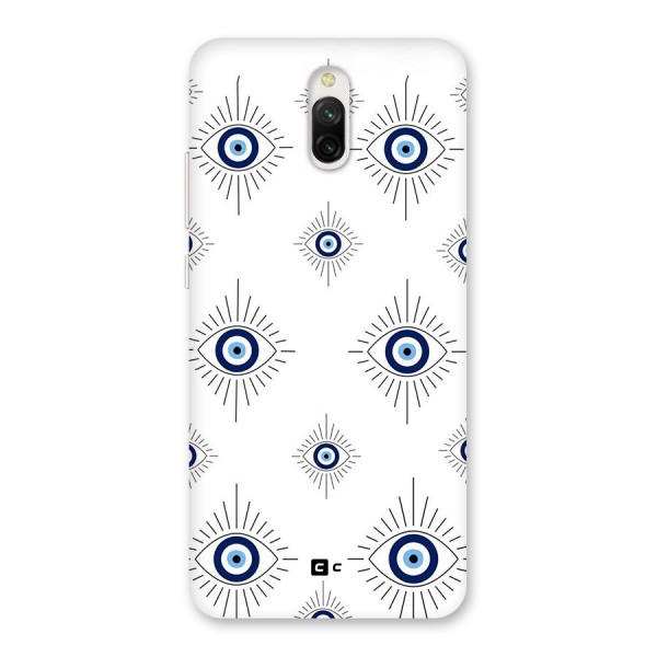 Evil Eye Wall Back Case for Redmi 8A Dual