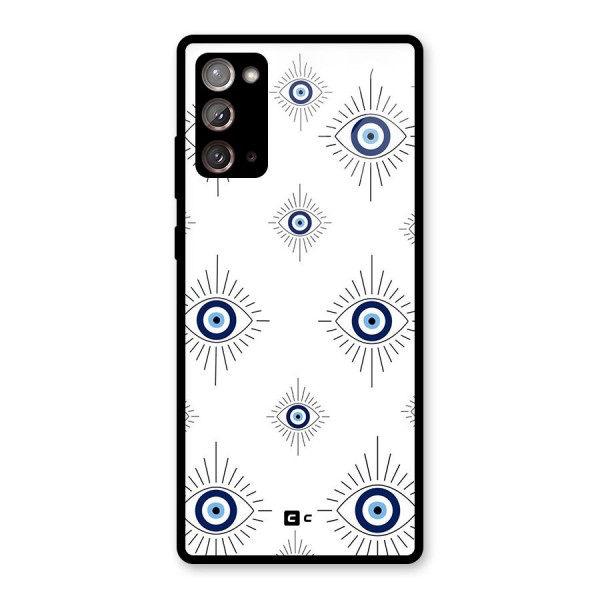 Evil Eye Wall Glass Back Case for Galaxy Note 20