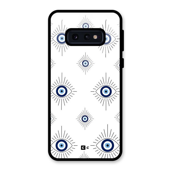 Evil Eye Wall Glass Back Case for Galaxy S10e