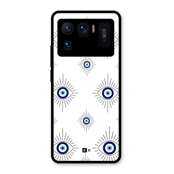 Evil Eye Wall Glass Back Case for Mi 11 Ultra