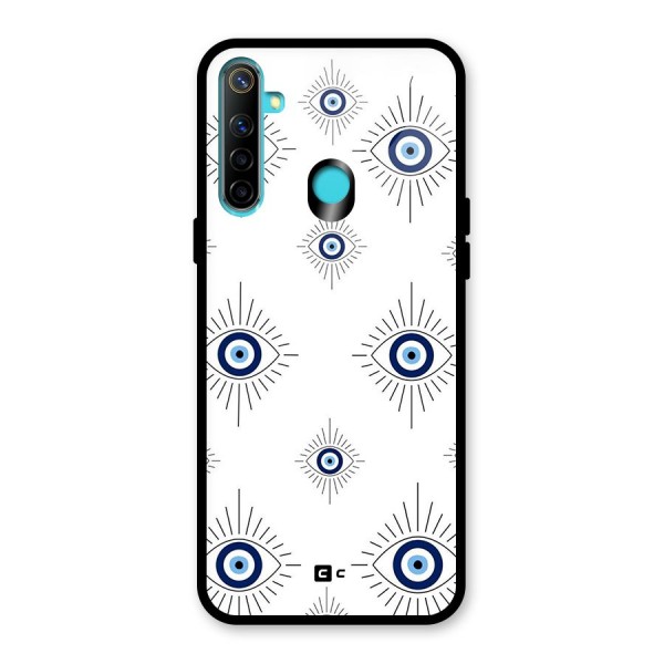 Evil Eye Wall Glass Back Case for Realme 5