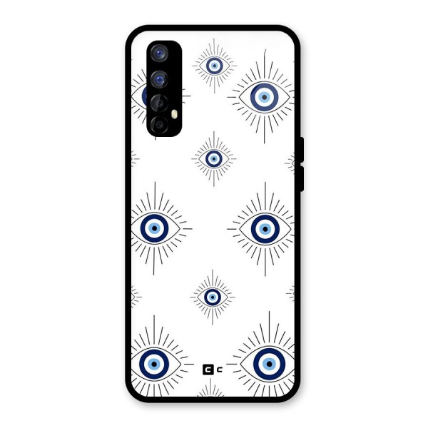 Evil Eye Wall Glass Back Case for Realme 7