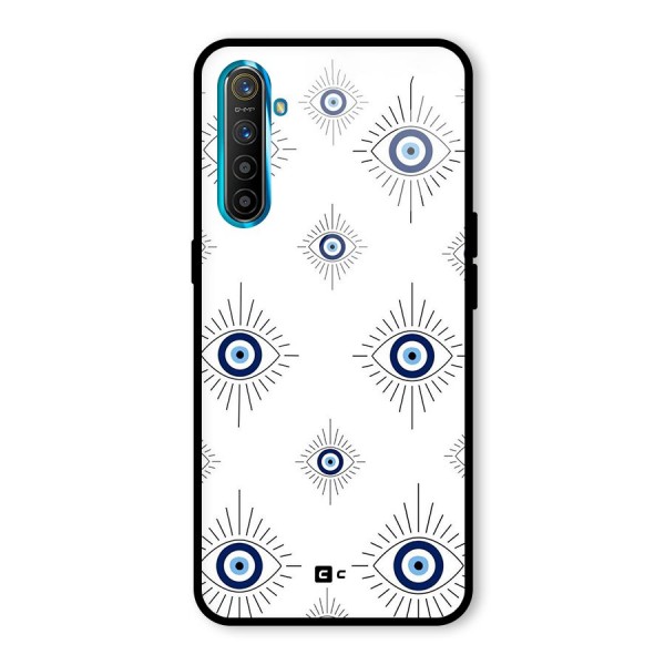 Evil Eye Wall Glass Back Case for Realme X2