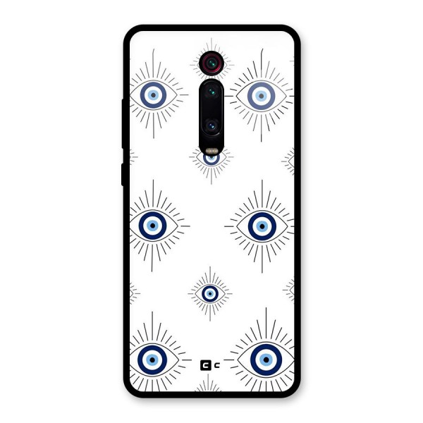 Evil Eye Wall Glass Back Case for Redmi K20