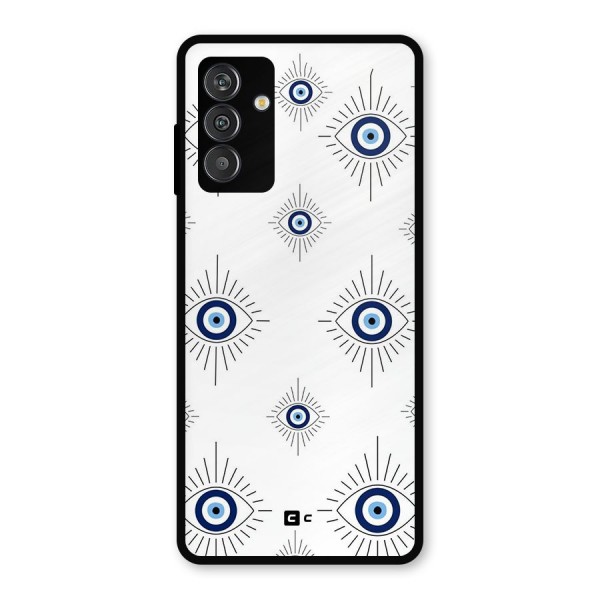 Evil Eye Wall Metal Back Case for Galaxy F13