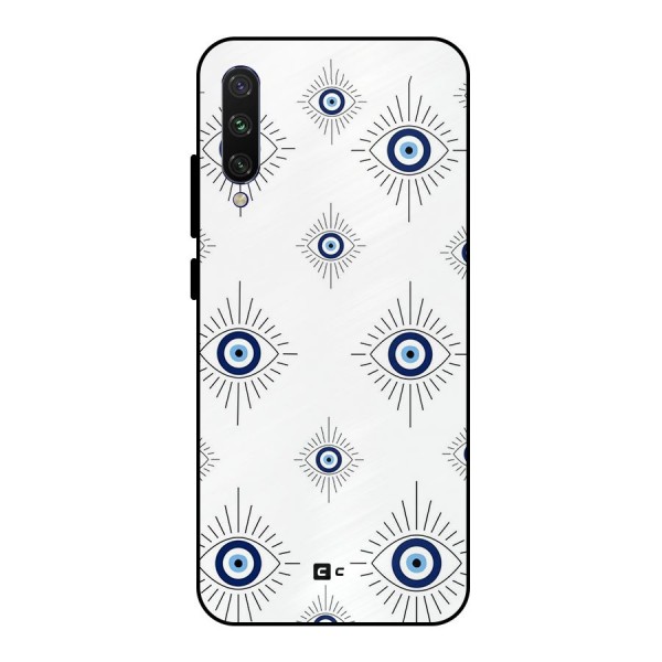 Evil Eye Wall Metal Back Case for Mi A3