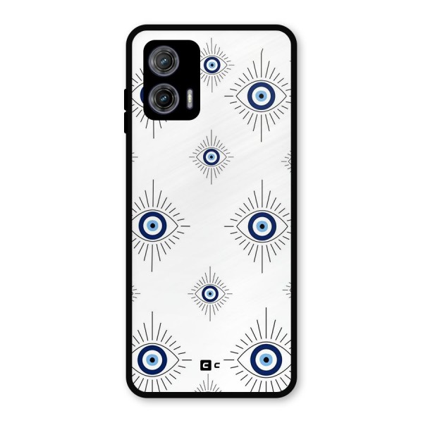 Evil Eye Wall Metal Back Case for Moto G73