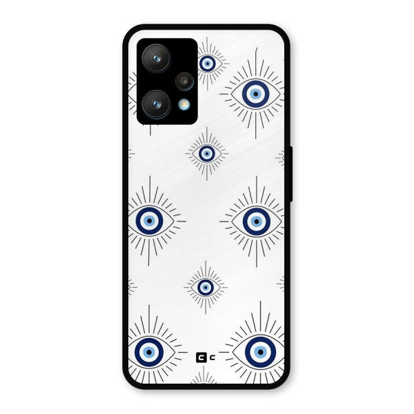 Evil Eye Wall Metal Back Case for Realme 9