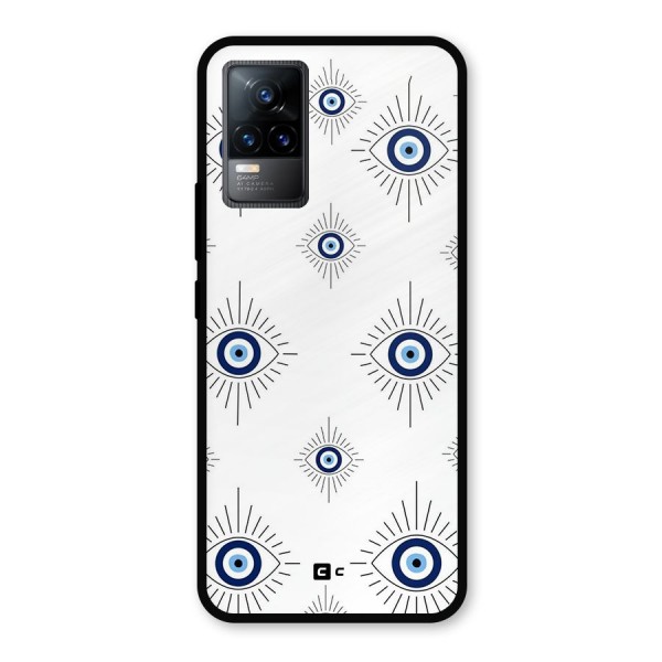 Evil Eye Wall Metal Back Case for Vivo Y73