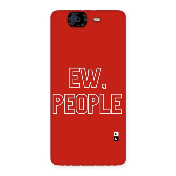 Ew People Back Case for Canvas Knight A350