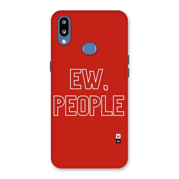 Ew People Back Case for Galaxy M01s