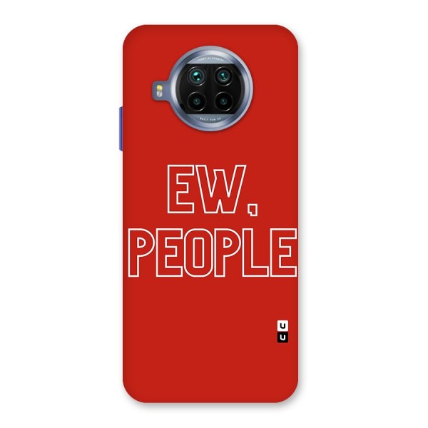 Ew People Glass Back Case for Mi 10i