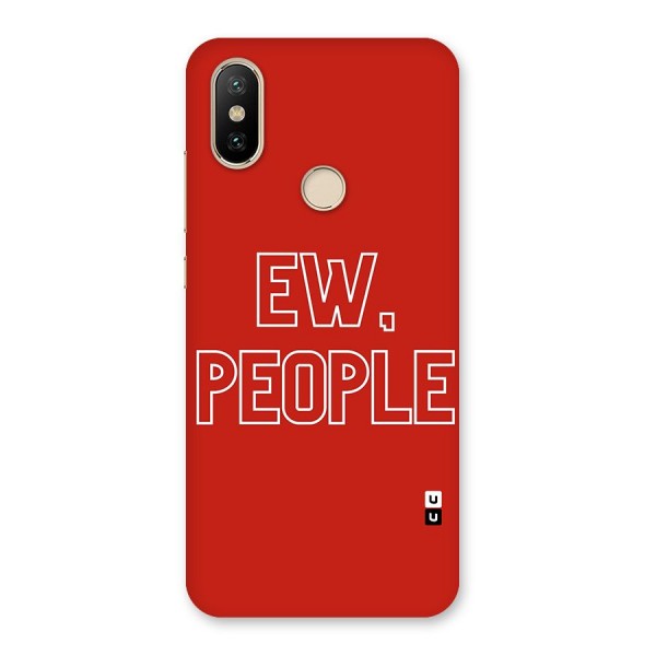 Ew People Back Case for Mi A2