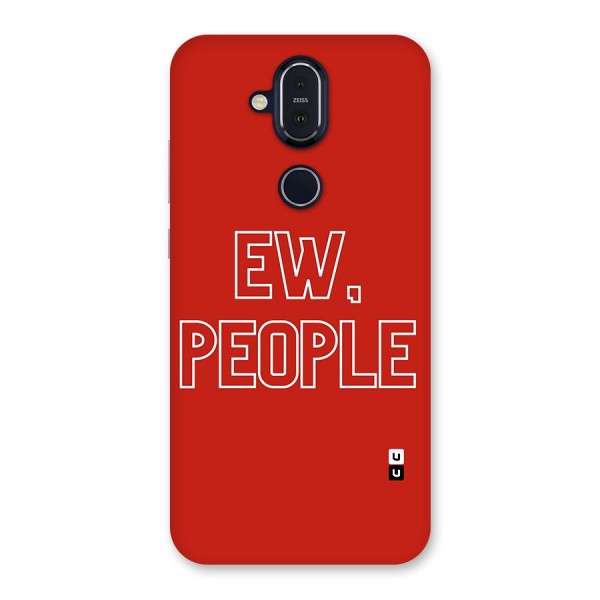 Ew People Back Case for Nokia 8.1