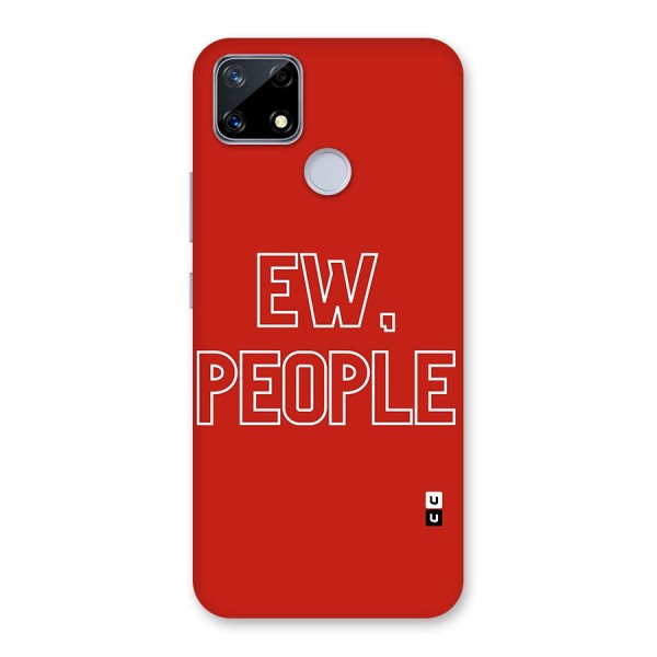 Ew People Glass Back Case for Realme Narzo 20