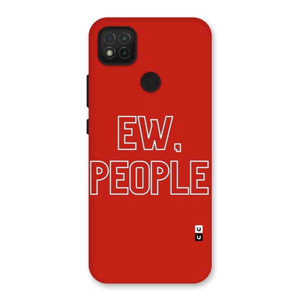 Ew People Back Case for Redmi 9