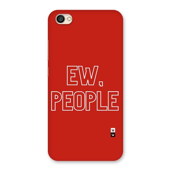 Ew People Back Case for Redmi Y1 Lite