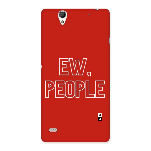 Ew People Back Case for Sony Xperia C4