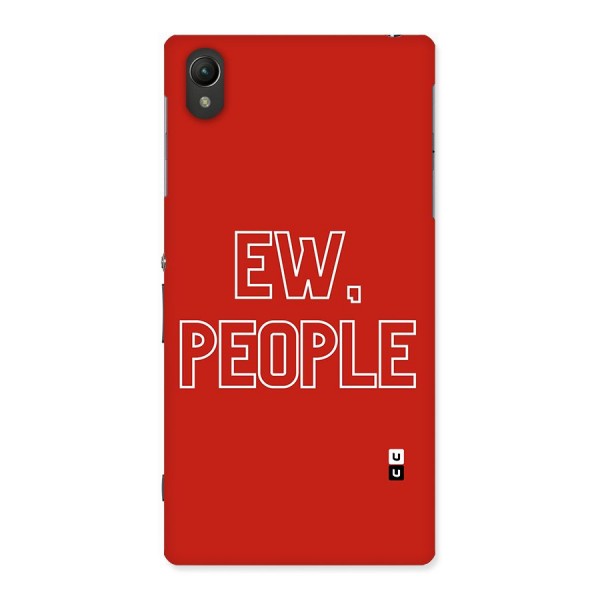 Ew People Back Case for Sony Xperia Z1