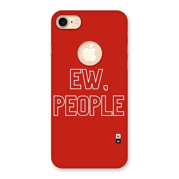 Ew People Back Case for iPhone 8 Logo Cut