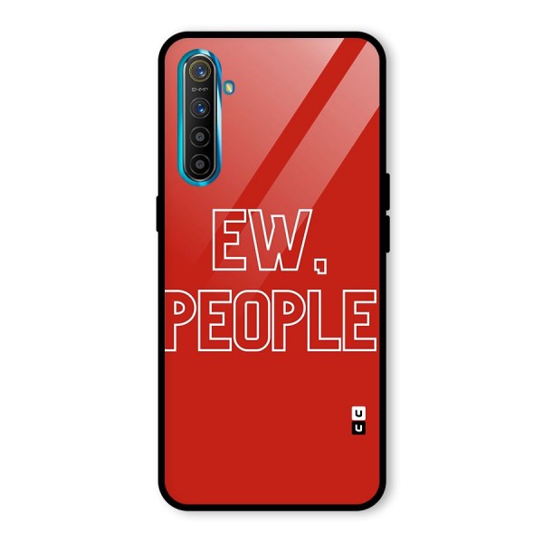 Ew People Glass Back Case for Realme XT