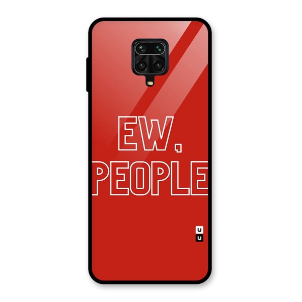 Ew People Glass Back Case for Redmi Note 10 Lite