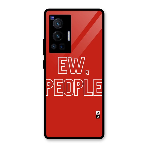 Ew People Glass Back Case for Vivo X70 Pro