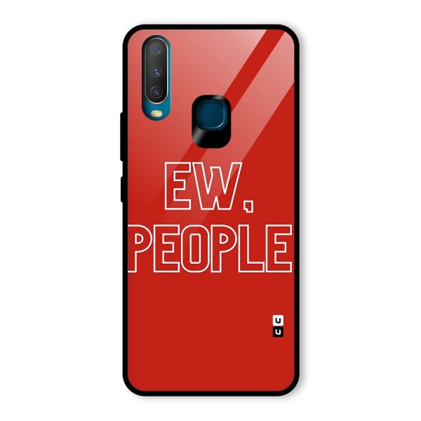 Ew People Glass Back Case for Vivo Y12