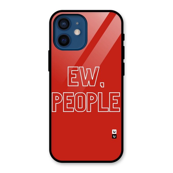 Ew People Glass Back Case for iPhone 12 Mini