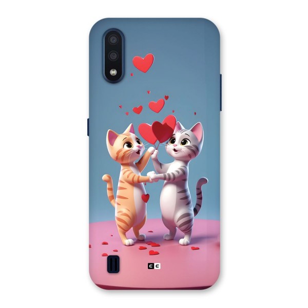 Exchanging Hearts Back Case for Galaxy M01