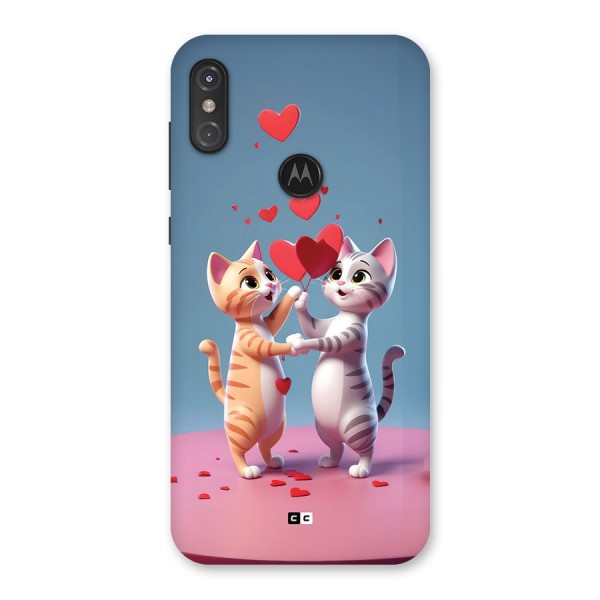 Exchanging Hearts Back Case for Motorola One Power