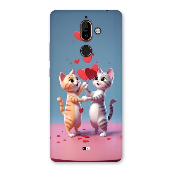 Exchanging Hearts Back Case for Nokia 7 Plus